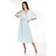 thumbnail image 5 of Vestido midi vaporoso Roman Fashion /Juvenil, 26914 (Azul claro) azul M, 5 of 6