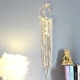 thumbnail image 1 of Dreamcatcher Half Circle Moon Feather Home Decoration Ornament Festival Gift, 1 of 7