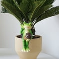 thumbnail image 4 of Floating Frog Mini Pond Decoration, Resin Garden Figure for Outdoor Pond & Garden Decor, 4 of 6