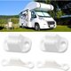 thumbnail image 2 of topes de puerta para caravanas y autocaravanas, kit de retención de tope de puerta en forma de T para autocaravanas, camping, autocaravanas, remolques, caravanas, accesorios de soporte de, 2 of 5