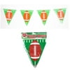 Forum Football Game Day Sunday Party 12' Pennant Banner, Green Brown
