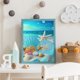thumbnail image 1 of Cuadros Decorativos 5D bricolaje en forma especial parcial taladro diamante pintura playa Shell decoración (YXC473) Wdftyju embutido en tela, 1 of 1