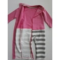 thumbnail image 3 of One Piece Strip-Proof Toddler Romper in Pink/Gray, 3 of 3