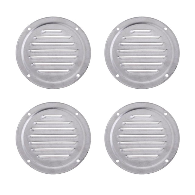 Cubierta para Ventilación de Flujo de aire Grande shamjiam Acero inoxidable 4 paquetes