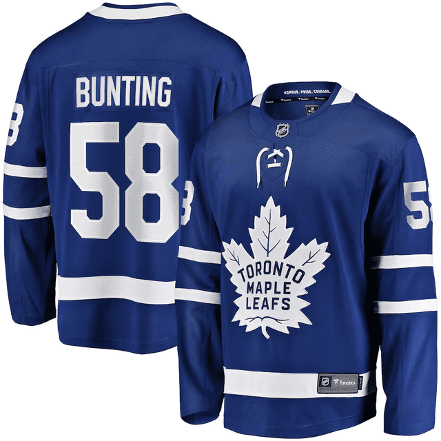 Michael Bunting Maple Leafs de Toronto LNH Fanatics Breakaway Chandail Domicile, Grand