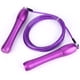 thumbnail image 4 of Cuerda para saltar de aluminio ajustable, con asas antideslizantes, para adultos, para fitness de alta intensidad, 4 of 8