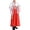 Red, variant on Kid Boys Ancient Chinese Traditional Hanfu Dress Fancy Dress Halloween Christmas Easter, Graduation Party Dress