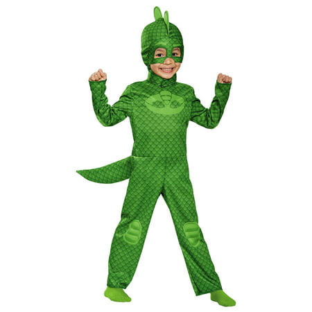 Morris Costumes Toddlers New Superhero PJs Gekko Classic Costume 4-6, Style