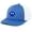 Kentucky, variant on Football Team Color Embroidered Kentucky Happy Face Rope Foam Front Trucker Hat, Royal/White/Royal