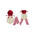 thumbnail image 2 of RUINIXCW Newborn Baby Halloween Clown Costume Infant Baby Girl Boy Fall Winter Clothes Sleeveless Zipper Hooded Romper and Striped Long Socks Set, 2 of 10