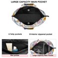 thumbnail image 3 of Pioneer Flower Floral Print Pattern Travel Tote Bags for Women Carry On,Large Weekender Bags for Women Travel,Multi Functional Duffle Bag for Work,Shopping,Sports, 3 of 5