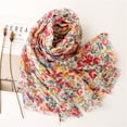 thumbnail image 4 of Women's Scarf Lightweight Pattern Fashion Spring Autumn Winter Scarf Shawl, 4 of 5