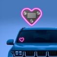 thumbnail image 7 of Car Led Ambient Light- 2pack Solar-Powered Heart-Shaped Couple-Themed Ambient Lightings Led Neon Light for Car Interior Accessory, Ip65 Waterproof, Switchable Modes, Romantic Mood Lamp, 7 of 7