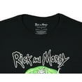thumbnail image 3 of Rick and Morty Men's Dimension Portal Character Design Graphic Print Adult T-Shirt, 3 of 5