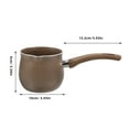 thumbnail image 2 of KAKOWELY milk warmer pot Mini Saucepan ABS Round Milk Warmer for Home Users 1Set, 2 of 8