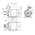 thumbnail image 4 of Mini Bomba De Agua Sumergible Silenciosa 4pcs DC12V Motor Sin Escobillas 800L / H Cola Minibomba sumergible, 4 of 8