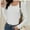 White, variant on Womens Long Sleeve T Shirt Scoop Neck Shirts Skinny Fitted Casual Basic Tops