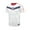 White 162, variant on Icon Sports U.S. Soccer Federation USMNT Adult Game Day Soccer Poly Shirt - Crossover White, Large