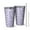 Purple Daisy Flower, variant on 16oz Tumblers Daisy Flower Pattern Stainless Steel Vacuum Insulated Double Wall Travel Tumbler Cups Mug with Lid and Straw,Cleaning Brush for Coffee,Tea
