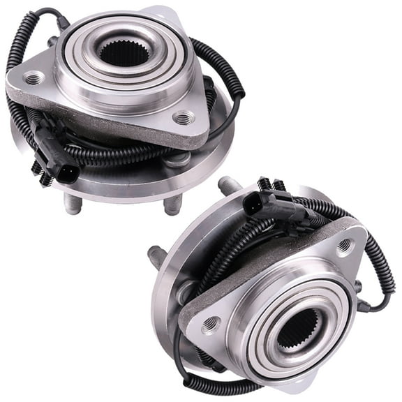 SCITOO Wheel Bearing Hub Fit 2008-2012 For Jeep Liberty 5 Lugs 513270 New front Hub Assembly Set W/ABS 2 Pack