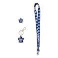 thumbnail image 1 of The Sports Vault NHL Licensed Toronto Maple Leafs Lanyard Pin & Keychain Set, 1 of 1