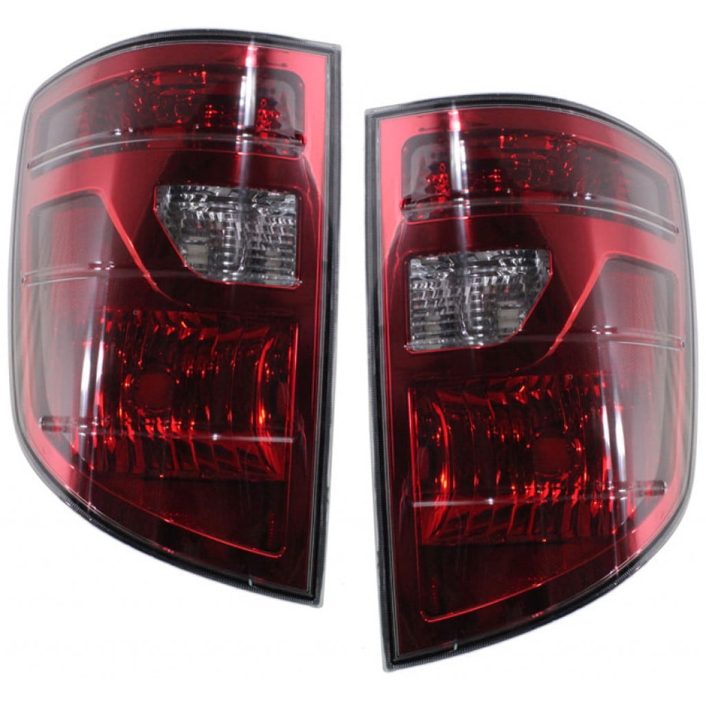 CarLights360 For Honda Ridgeline Tail Light 2009 2010 2011 Pair Driver and Passenger Side