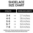 thumbnail image 5 of Round Shoelaces [3 Pairs] For Shoes, Sneakers or Booties - Thickness: 4mm Diameter, 5 of 5