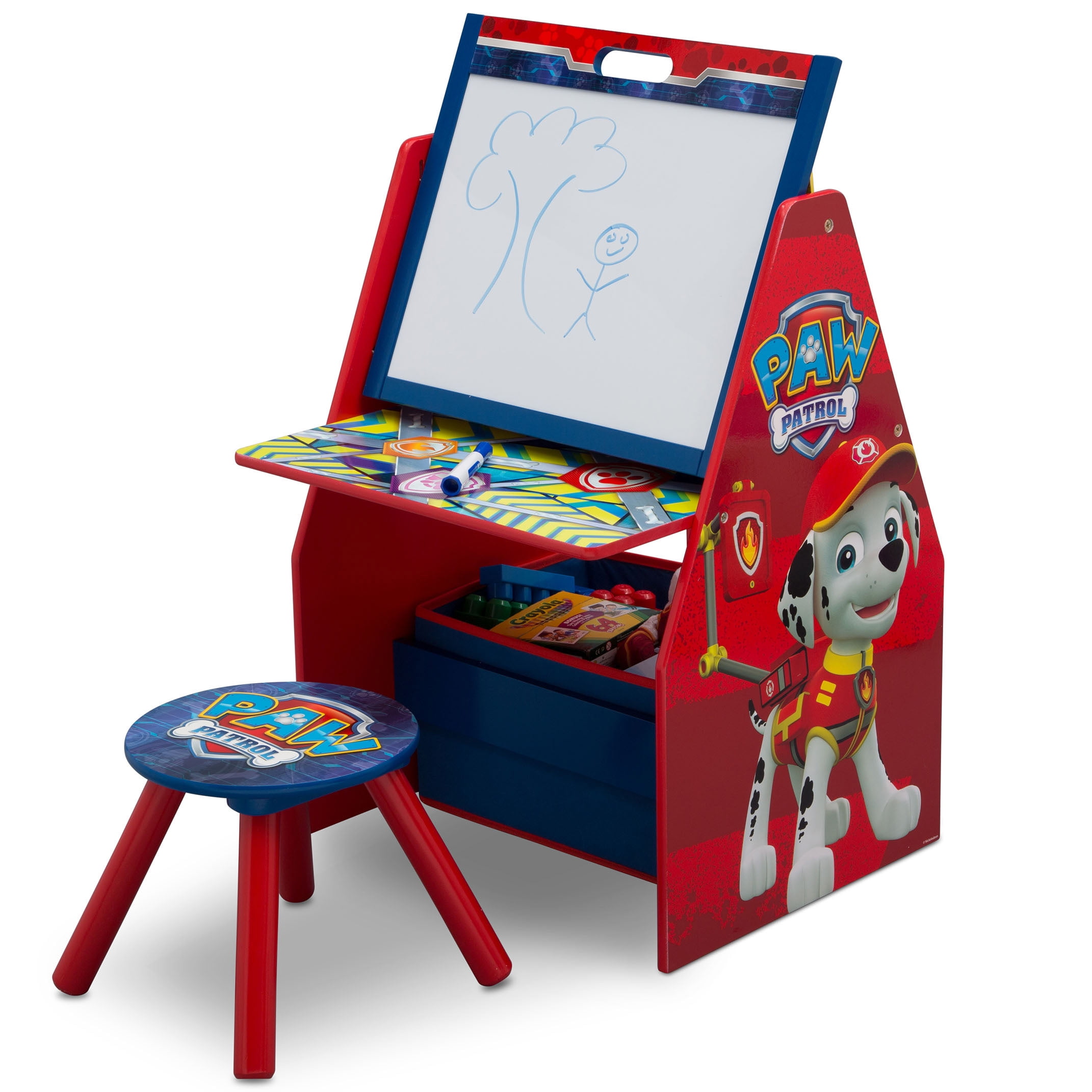 paw patrol art desk