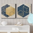 thumbnail image 5 of Geo I - Premium Gallery Wrapped Canvas - Ready to Hang Set of 2 - 40 x 40 Each, 5 of 6