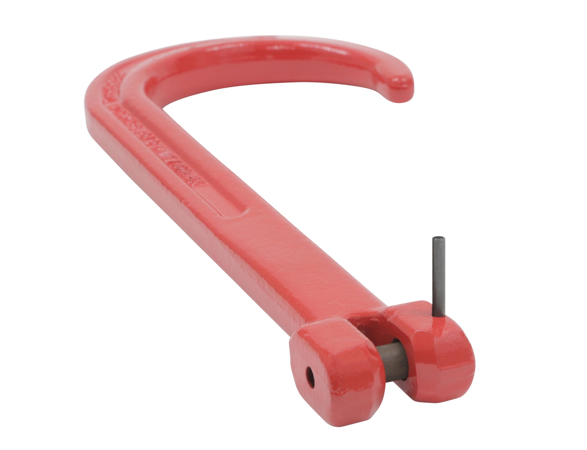 15" Inch J Hook Heavy Duty Grade G80 Tow Axle Strap Wrecker Roll back Clevis Load Limit 7100#