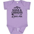thumbnail image 3 of Inktastic Nana and Grandpa Love Me Girls Baby Bodysuit, 3 of 5