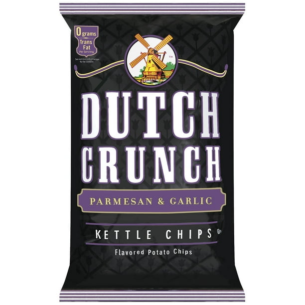 Dutch Crunch Parmesan & Garlic Kettle Cooked Potato Chips, 9 Oz