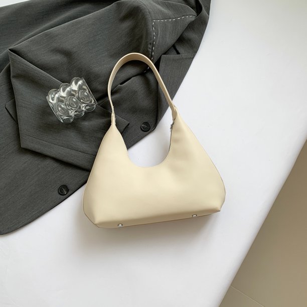 Bolso de mano estilo baguette de un solo hombro, estilo retro, versátil, de estilo nicho coreano, de alto valor, para mujer, estilo moderno.