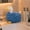 Blue Duck, variant on Dog-shaped hand towel, bathroom microfiber towel, soft water-absorbent chenille hand puff Cute fuzzy animal hand drying puff, suitable for kitchen, bathroom and kids, lovely puppy home decoration