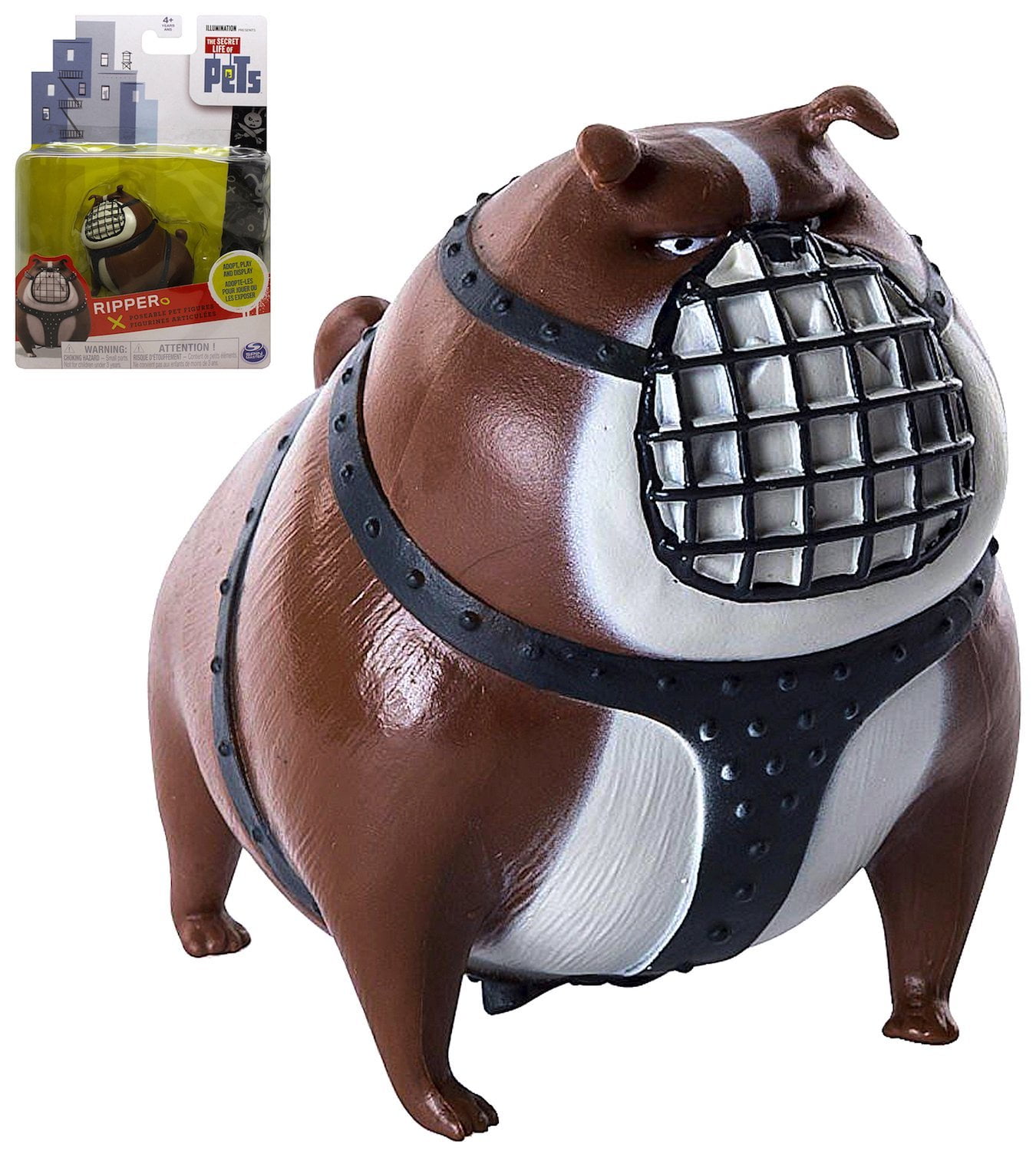 Ripper the Bulldog from Illumination Movie Secret Life of Pets 3