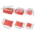 thumbnail image 3 of [CLEARANCE sale]Travel Storage Bag 6pcs Set Clothes ​Tidy Organizer Wardrobe Suitcase Pouch, 3 of 6
