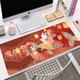thumbnail image 3 of Alfombrilla de ratón Kawaii para Gamer, alfombrilla grande y bonita para teclado de verano, alfombra rosa con personalidad de Anime, alfombrilla de escritorio para ordenador portátil XL de goma, 3 of 5