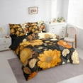thumbnail image 3 of Manfei Chic Flower Boy Girl 7-Piece Bedding Comforter Set,Retro Vintage King Bedding Sets,Botanical Plants Ultra Soft Bed Sheets,Super Cozy Room Decor,Reversible, 3 of 8