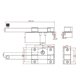 thumbnail image 3 of Door Security Color Silver Anti theft Door Lock Fence Door Lock Confidential Key Iron Construction For Garden Fences, 3 of 11
