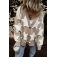 thumbnail image 1 of a.Jesdani Chic Sherpa Knit Cardigan - Warm & Versatile, Perfect for Every Event!, 1 of 8
