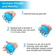 thumbnail image 4 of Pelota de ejercicio Sincero Terapia con dedos Fortalecimiento del agarre, 4 of 5