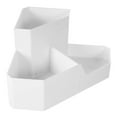 thumbnail image 6 of STOBOK Plastic Makeup Organizer White Storage Box for Cosmetics and Thin Gadgets, 6 of 8