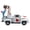 B, variant on Retro Alloy Truck Model Wedding Anniversary Gift Romantics Home Decors With Openable Door Bride and Groom Figurines