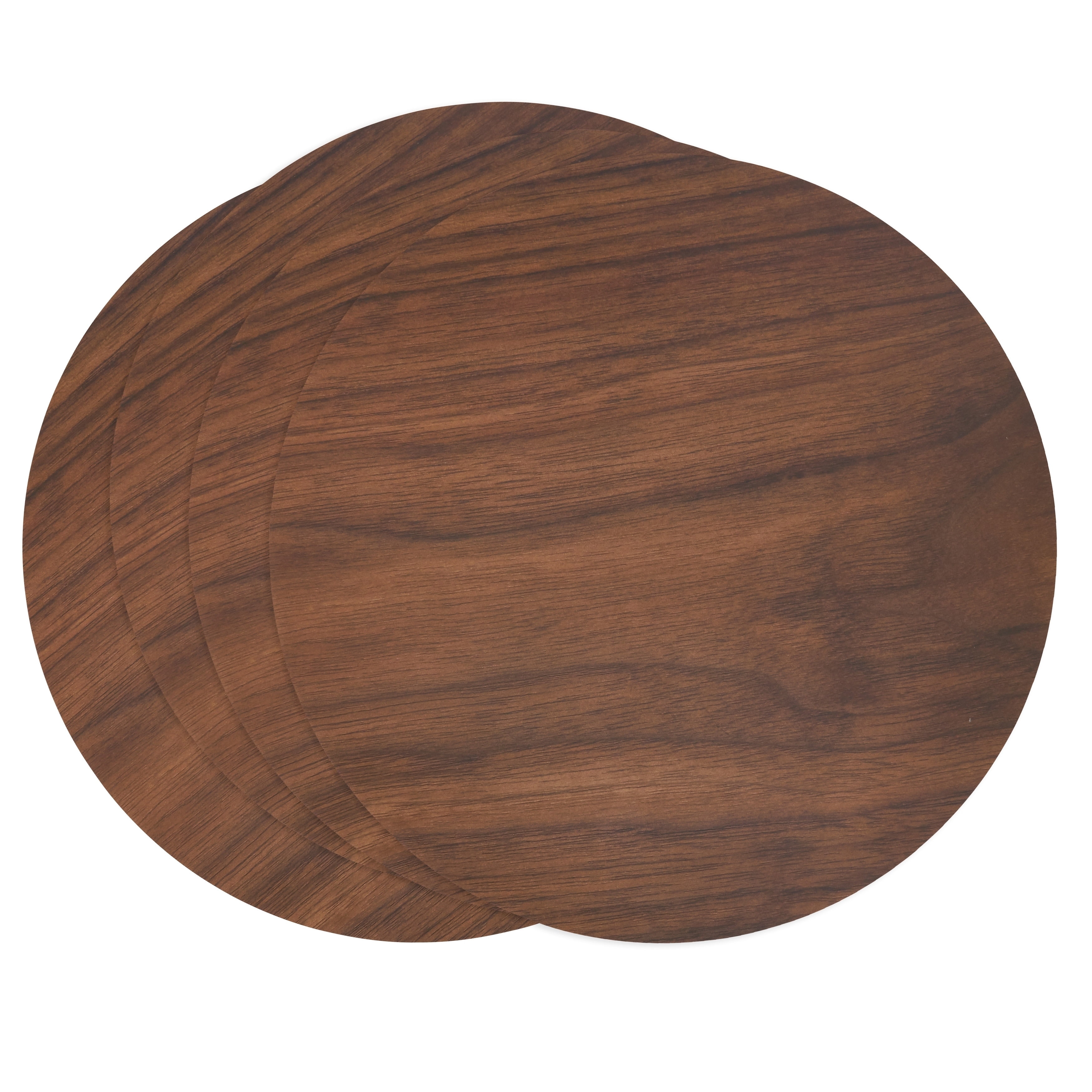 Saro Lifestyle Wooden Print Placemat (Set of 4)