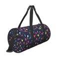 thumbnail image 3 of Haiem Colored Balloons Pattern Gym Bag for Women Men, Waterproof Travel Duffel Bags, Personal Item Travel Bag Weekender Bag with Shoes Compartment & Wet Pocket, 3 of 8