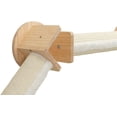 thumbnail image 6 of TRIXIE Wall Set 4 Multi-Level Wall Mounted Cat Perch System w-2 Scratching Posts, Natural, 6 of 6