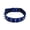 Blue, variant on Heavy Duty Spiked Studded Leather Dog Collar - Adjustable Punk Style Pet Collar for Medium to Large Dogs - Durable PU Leather with Sharp Rivets for Pitbull, Bulldog, Boxer - 25-inch Length