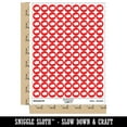 thumbnail image 2 of Washington State Silhouette 200+ Round Stickers - Red - Matte Finish - 0.50" Size, 2 of 3