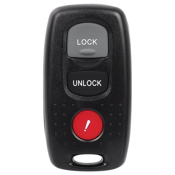 CCIYU 3 Buttons Pack of 1 Car Key Fob Replacement for Mazda 3 2.0L 2007-2009, for KPU41794