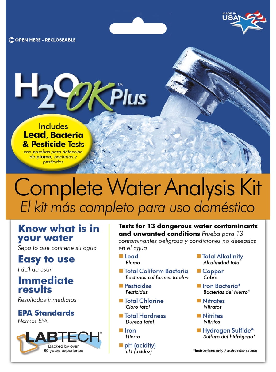 LabTech LT5015 H2O OK Plus Water Test Kit